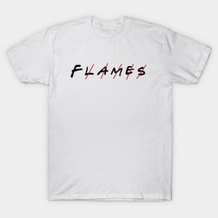 Flames Indian 90s kids friendship design T-Shirt